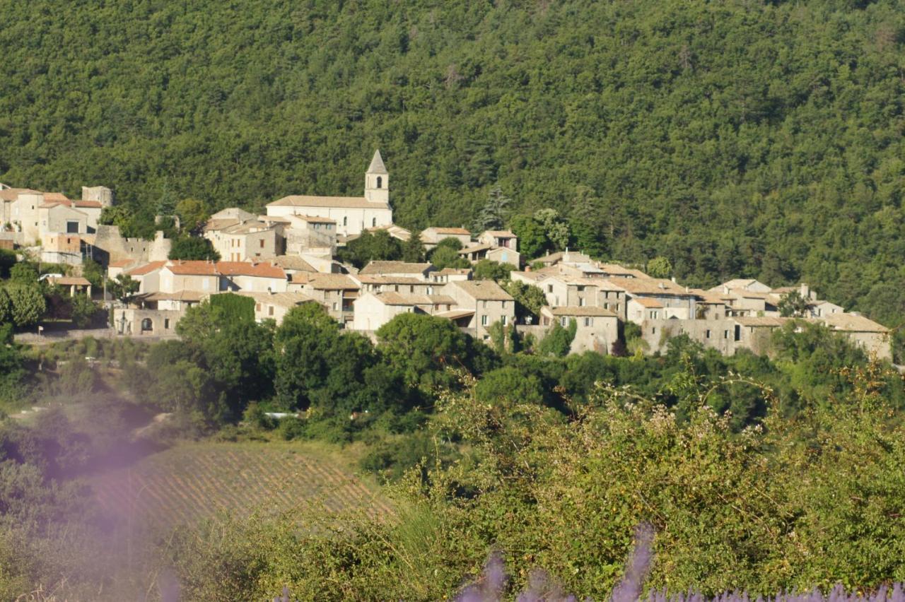 La Claveliere Hotel Saint-Auban-sur-lʼOuvèze Buitenkant foto